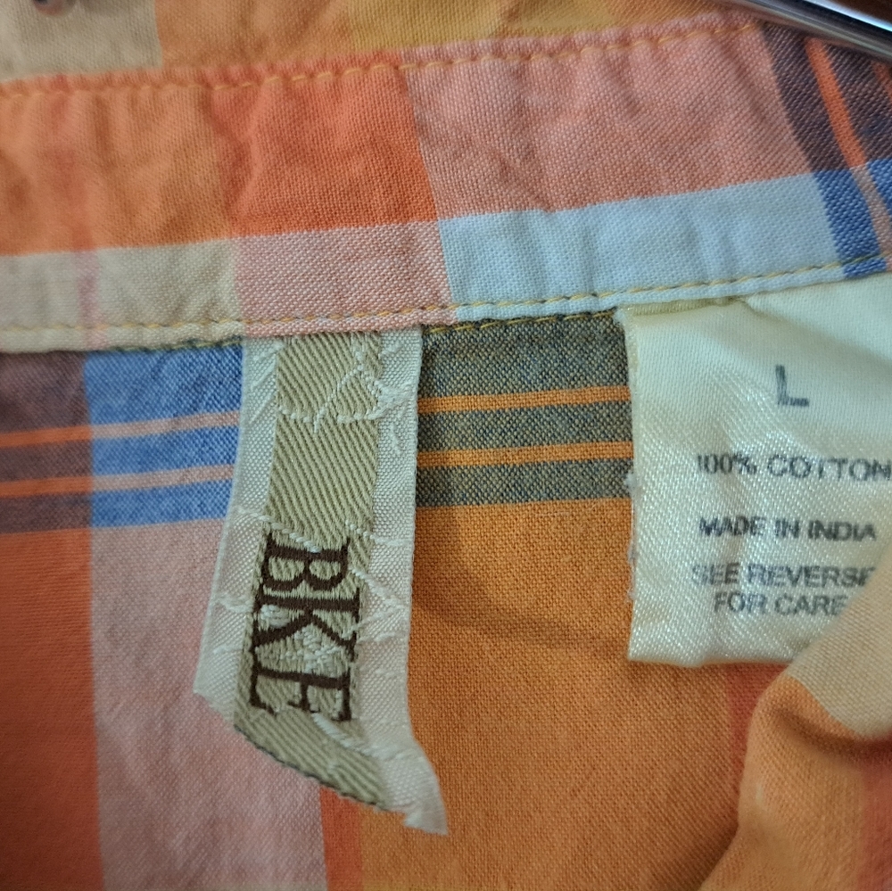 BKE Western Style Button Up Long Sleeve Shirt, Size L - Picture 3 of 4